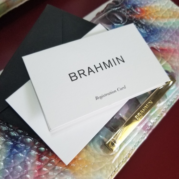 Brahmin Prism Ombre Katie & Ady Wallet Set NWT - Picture 9 of 13
